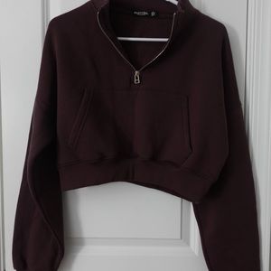 NastyGal Cropped Hoodie